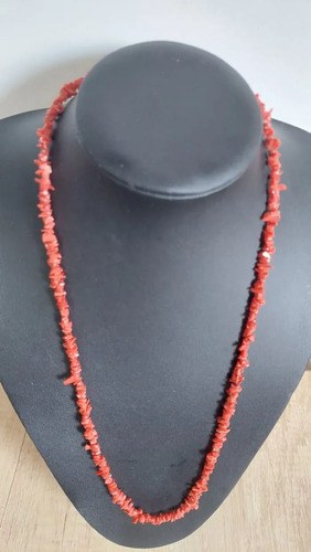 Collar Largo Coral Rojo Consultar Stock Rojo