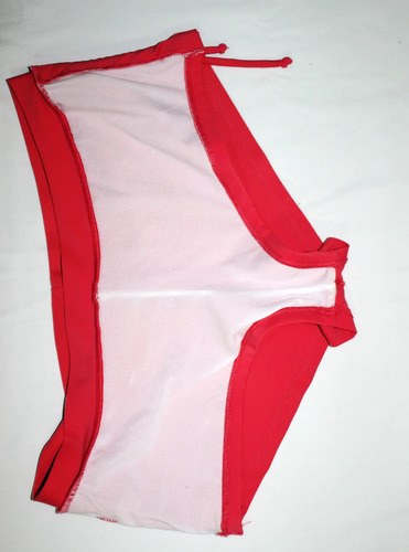 Short Culote De Licra Playa Pileta Color Coral Talle L Coral Liso L - 2