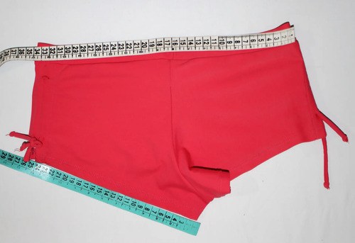 Short Culote De Licra Playa Pileta Color Coral Talle L Coral Liso L - 7