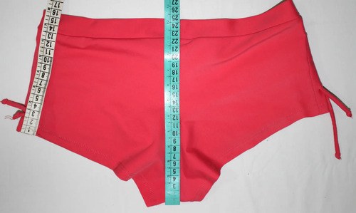 Short Culote De Licra Playa Pileta Color Coral Talle L Coral Liso L - 8