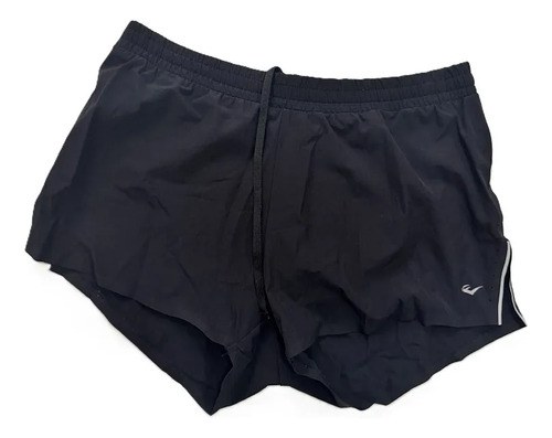 Short Mujer Negro T-m Deport Everlast Falabella Negro Liso S