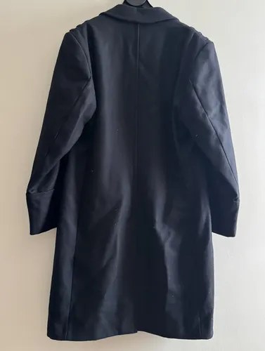 Sobretodo Capote Invierno Militar C/juego Botones Spfederal Negro Xl Liso - 5