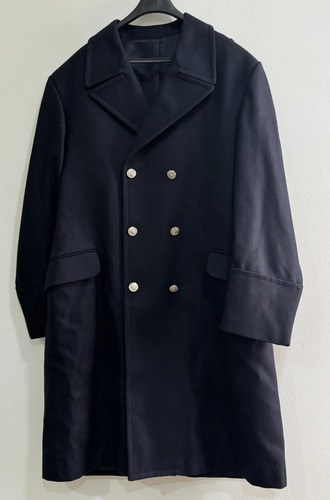 Sobretodo Capote Invierno Militar C/juego Botones Spfederal Negro Xl Liso - 12
