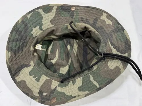 Sombrero Camuflado Táctico Cazador Protección Sol Pescad Spf Verde Un Camuflado - 3