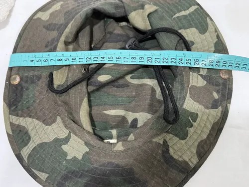 Sombrero Camuflado Táctico Cazador Protección Sol Pescad Spf Verde Un Camuflado - 5