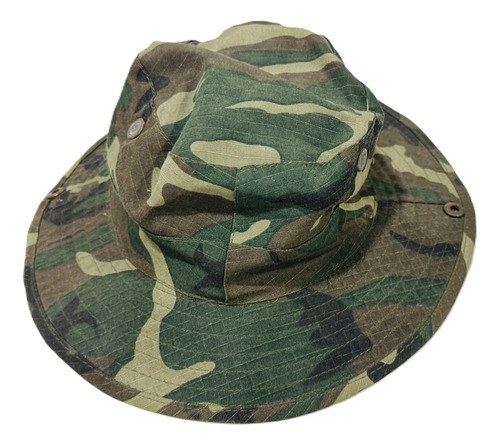 Sombrero Camuflado Táctico Cazador Protección Sol Pescad Spf Verde Un Camuflado - 6