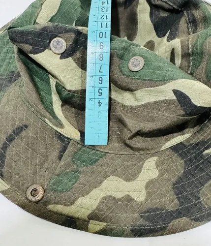 Sombrero Camuflado Táctico Cazador Protección Sol Pescad Spf Verde Un Camuflado - 7