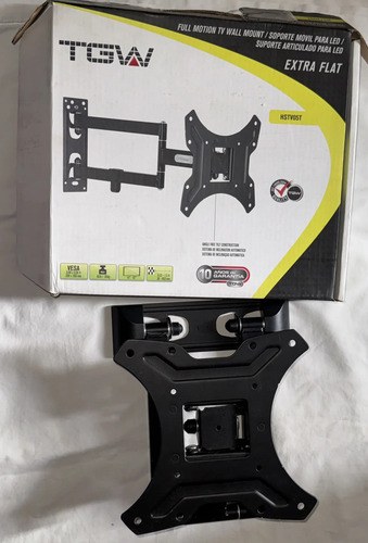 Soporte Movil Tagwood Led Vesa 200 X 200 Max. Hasta 42 35 Kg Negro - 7
