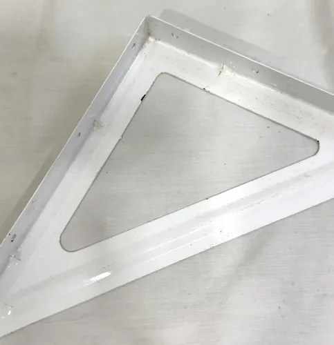 Soporte Ménsula Hierro Reforzada 25 X 32 Cm Blanca Estante - 6