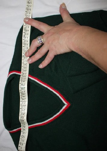 Sweater Pullover T-l Euskal Echea Uniforme Verde Tejido Verde Oscuro Liso L - 5