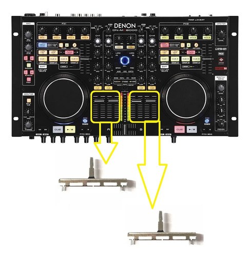 Potenciometro Canal Volumen Denon Mc6000 X2unidades Upgrade - 2
