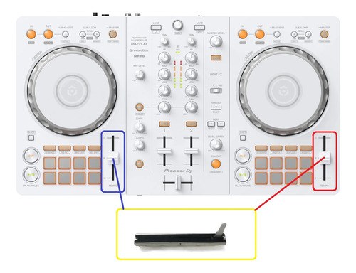 Pioneer Ddjflx4w Potenciometro Fader Pitch Upgrade Reemplazo - 2
