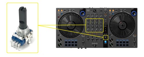 Pioneer Ddjflx6gt Potenciometro Rotativo Funcion Ver Descrip - 2