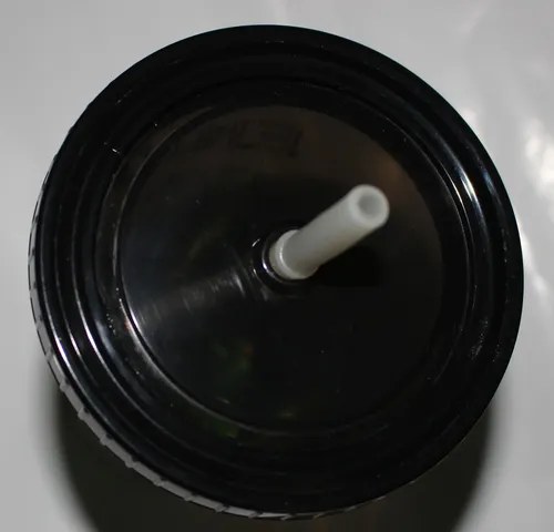 Vaso Con Tapa Y Sorbete Acrilico Frase Brillos Verde 500 Ml Verde - 7