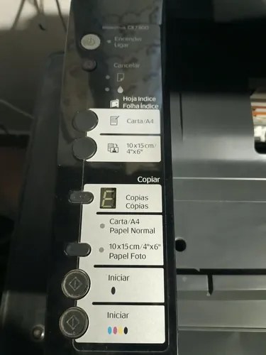 Impresora Epson Stylus Cx7300 + Cartuchos Recargables Negro - 7