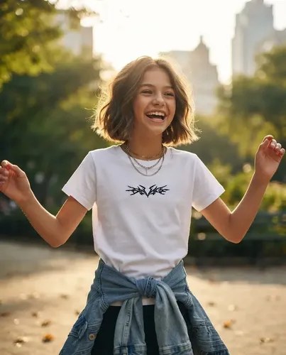 Remeras Básicas Algodón Top Bordado Niña Blanco Bordado Unico Liso