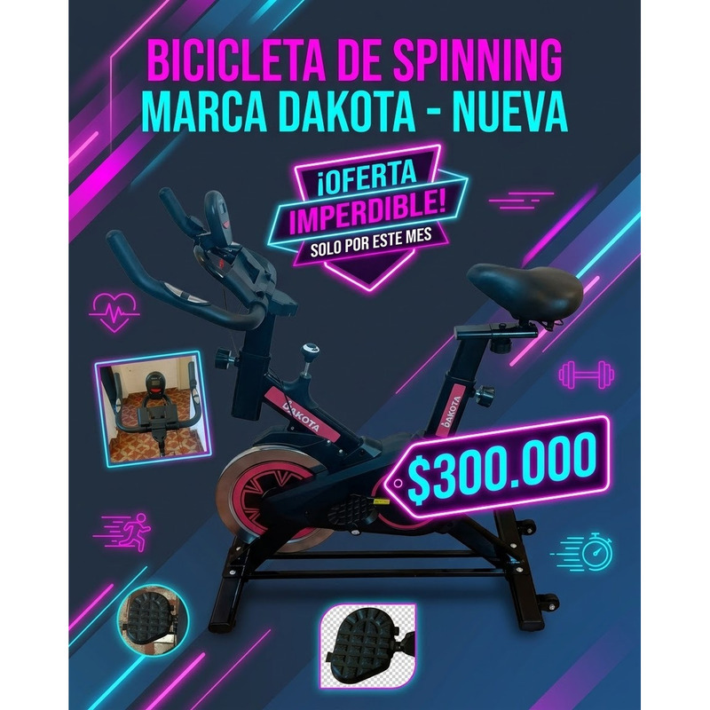 Bicicleta fija Dakota de Outlet