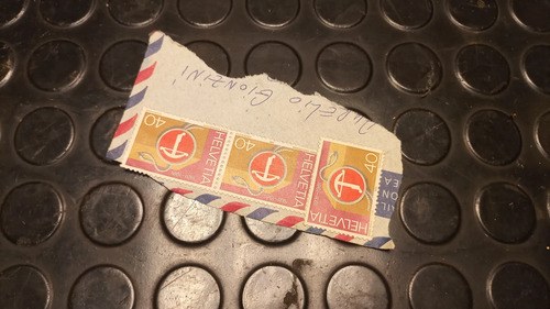 3 Estampillas Conmemorativas 40 Céntimos Suiza 1981 - 3