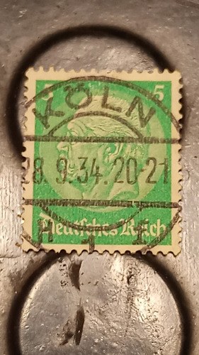 Estampilla Alemana 1934