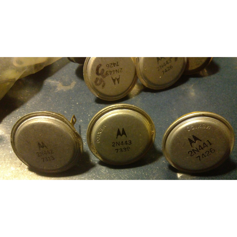 Vendo Transistor de Potencia de Germanio Motorola 2N443