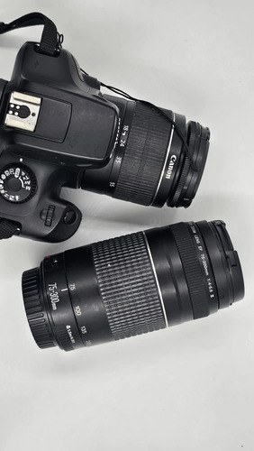 Canon Eos Rebel T100 + Kit Negro