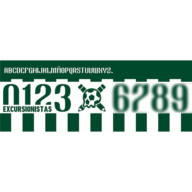 Tipografía Excursionistas 2026 LEER