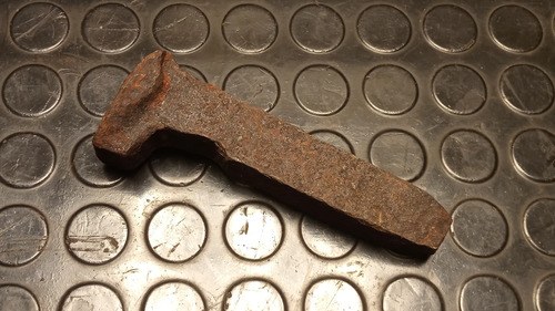 Clavos De Ferrocarril Antiguos Por 5