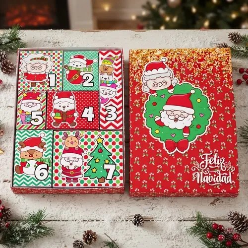 Calendario Adviento 7 Días 7 Sorpresas Temáticas Navidad Sorpresa - 3