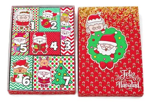 Calendario Adviento 7 Días 7 Sorpresas Temáticas Navidad Capibara