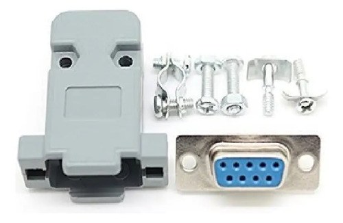 3 Fichas Db9 Rs-232 Serial Hembra Para Soldar Y Armar Cable