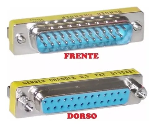 Adaptador Db25 Macho/hembra Paralelo Lpt1 Zona Fac Uba - 2
