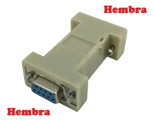 Adaptador Db9 Rs232 Hembra/hembra Pccom Systems Centro - 2