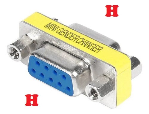 Adaptador Db9 Serie Rs232 Hembra/hembra Pccom Systems Centro - 2
