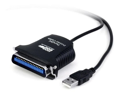 Adaptador De Cable Paralelo A Usb Notebook Pc Cpu Negro
