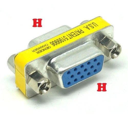 Adaptador Vga Hembra A Hembra Fac De Medicina Pccom Systems - 2