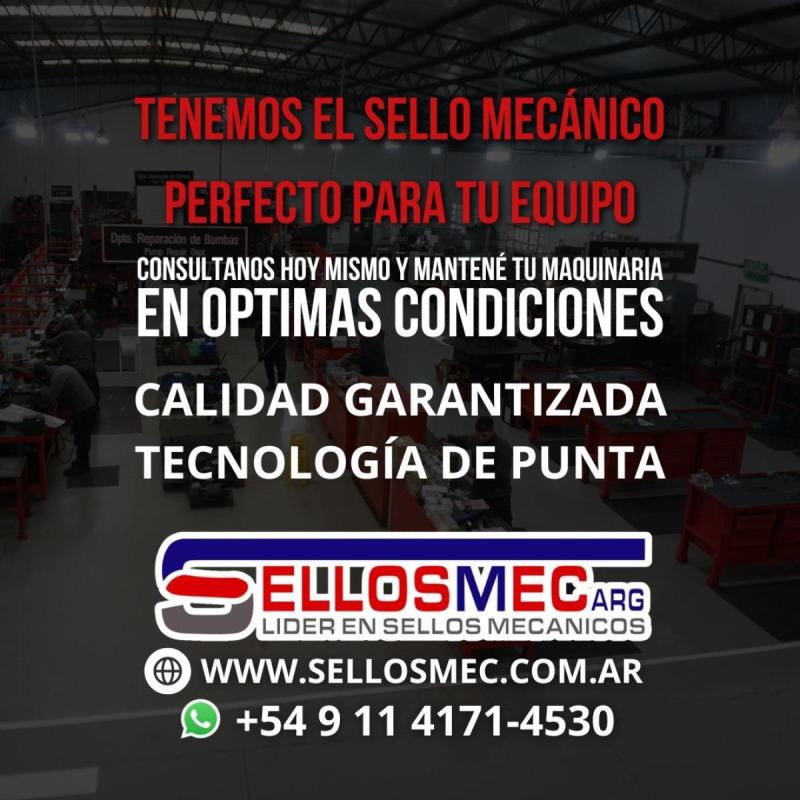 Sello Mecánico Tipo 155 RC SSV P/eje de 12mm - Resorte Cónico - 8