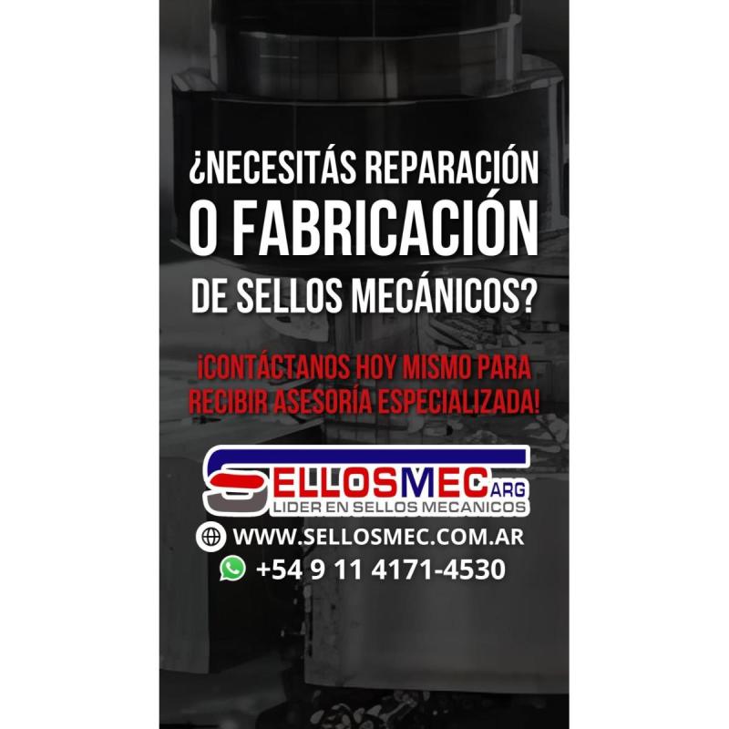 Sello Mecánico Tipo 155 RC SSV P/eje de 12mm - Resorte Cónico - 10