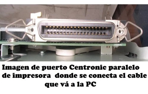 Cable Adaptador Usb A Paralelo Para Hp Laserjet 5l 6l Negro - 4