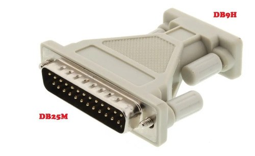 Cable Adaptador Usb A Rs-232 Db9 Com+ Adaptador A Db25 Ctro Metálico - 3