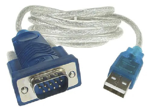 Cable Adaptador Usb A Serial Rs-232 El Mejor Fac De Medicina Azul Acero - 2