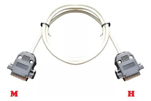 Cable Db15 2 Hileras ( No Vga) 3 Mts Macho Hembra Extensor - 3