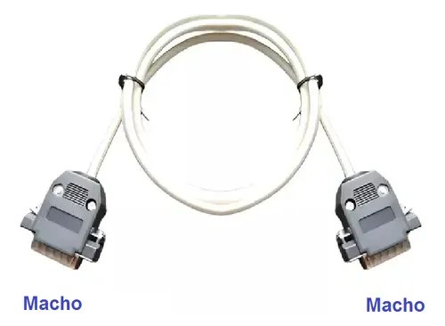 Cable Db15 2 Hileras ( No Vga) Macho Macho Pin To Pin 1 Mt - 2