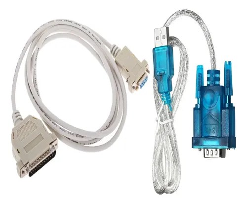 Cable Db25 A Db9 P Central Tel Panasonic Kx-td1232k + Usb