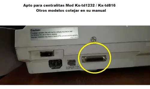 Cable Db25 A Db9 P Central Tel Panasonic Kx-td1232k + Usb - 2