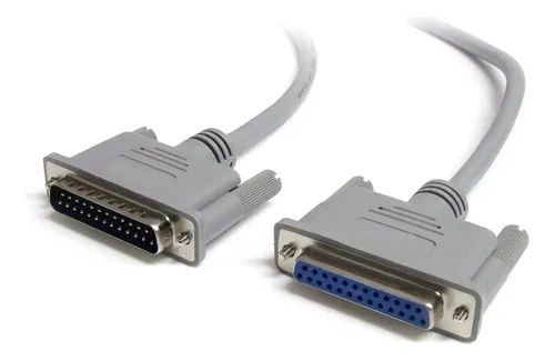 Cable Db25 Extensor Pin A Pin Testeado Macho Hembra Congreso Beige - 2