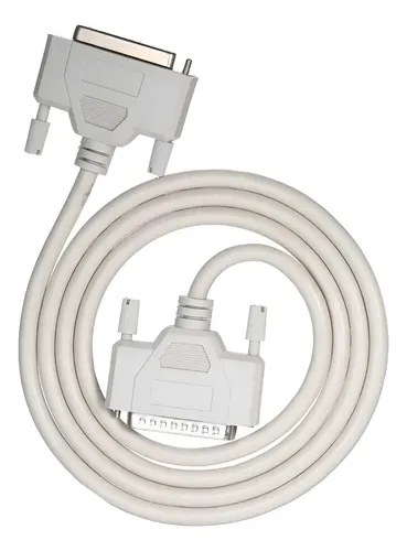 Cable Db25 Hembra A Hembra Pin To Pin Fac Medicina Beige