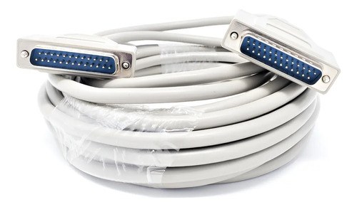 Cable Db25 Macho Macho 7,50 Mts 25 Hilos Completos Ilda Cnc