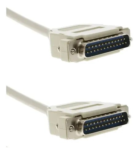 Cable Db25 Macho Macho 7,50 Mts 25 Hilos Completos Ilda Cnc - 2
