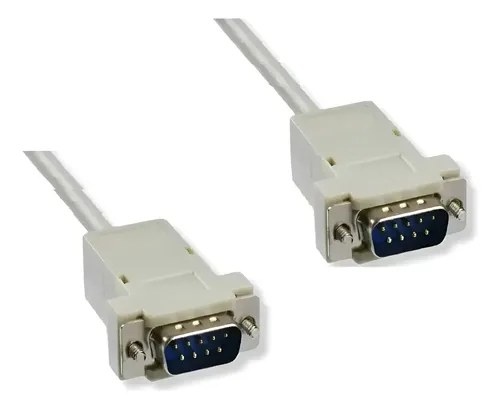 Cable Db9 Macho A Db9 Macho Impresora Pic A Balanza Kretz Gris