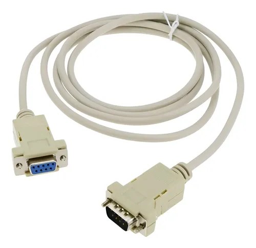 Cable Extensor Mh Alargue Db9 10 Mts + 2 Adaptadores Gris